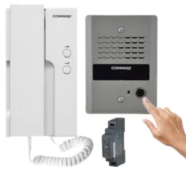 domofon-commax-zestaw-1-rodzinny-unifon-dp-2hpr-dc-12vdc-zasilacz-dr-2gn