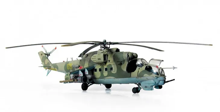zvezda-7293-model-mil-mi-24v-vp-hind-e-smiglowiec-w-skali-1-72-z7293-model-z7293