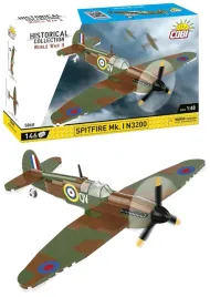 cobi-5868-mysliwiec-spitfire-mk-i-n3200-imperial-war-museum-samolot