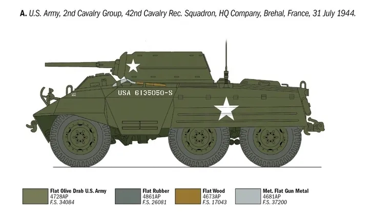 italeri-6364-model-pojazd-m8-greyhound-skala-1-35-operacja-d-day-skala-skala-1-35