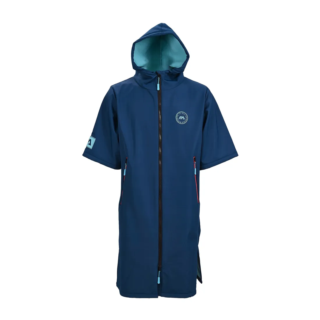 ponczo-aqua-marina-granatowe-regular