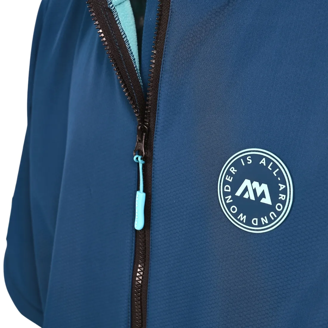 ponczo-aqua-marina-granatowe-regular