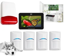 system-alarmowy-do-domu-paradox-lcd-wifi-4-czujki-bosch-pet-aplikacja