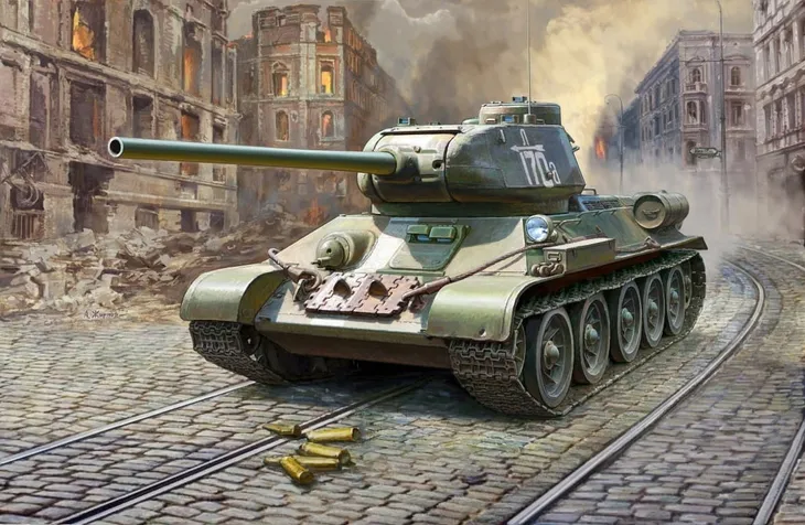 zvezda-3687-czolg-sredni-t-34-85-mod-1944-model-1-35-wiek-14-lat