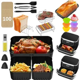 akcesoria-do-ninja-foodi-flexdrawer-airfryer-xxl-zestaw-24-w-1