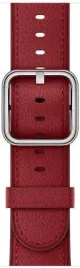 pasek-apple-watch-38-40-41-mm-classic-buckle-ruby-leather