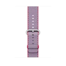 pasek-apple-watch-woven-nylon-berry-check-42mm