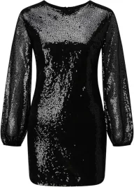 sukienka-mini-czarna-cekiny-s