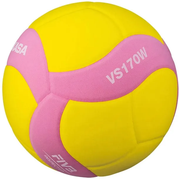 PIŁKA SIATKOWA do SIATKÓWKI DLA DZIECI MIKASA KIDS VS170W PIANKOWA MIĘKKA