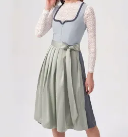 sukienka-bawarska-oktoberfest-szary-dirndl-zielony-fartuch-rozmiar-34-xs