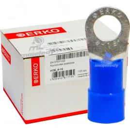 100x-koncowka-oczkowa-izolowana-koe-16mm-m8-erko