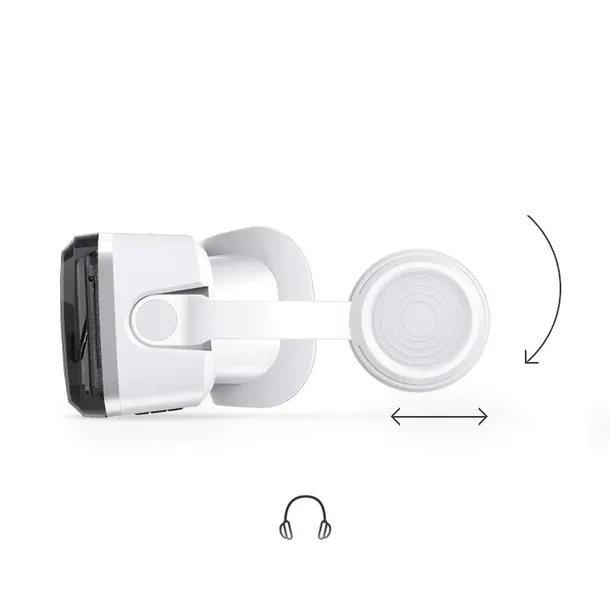 okulary-vr-shinecon-g04bs-pad-bluetooth-biale-stan-nowy-marka-vr-shinecon-kod-producenta-g04bs