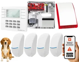 system-alarmowy-prima64q-panel-lcd-strefa-nocna-gsm-4-czujki-pet-aplikacja