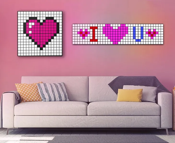 lampa-led-ekran-pixelowy-pixel-art-bluetooth-64-x-64-inteligentny-moc-40-w