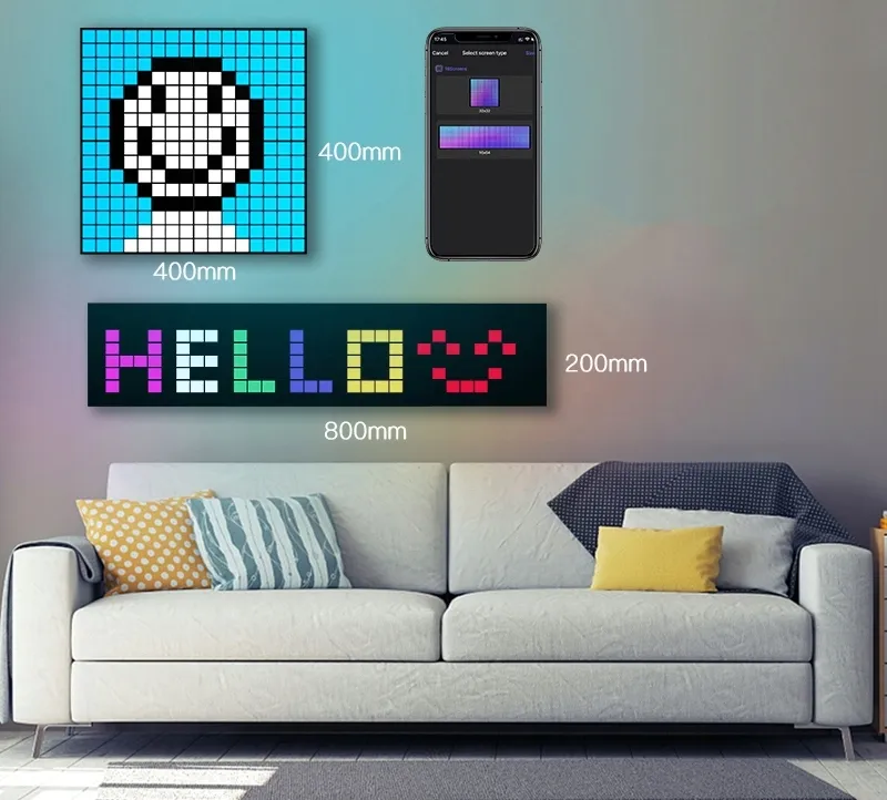 lampa-led-ekran-pixelowy-pixel-art-bluetooth-64-x-64-inteligentny-ksztalt-zarowki-reflektor