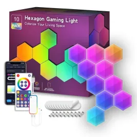 inteligentna-lampa-led-zestaw-10-x-heksagon-wifi-smart-tuya-plug-rgb-bialy