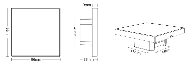 panel-scienny-4-strefowy-milight-led-do-puszki-t1