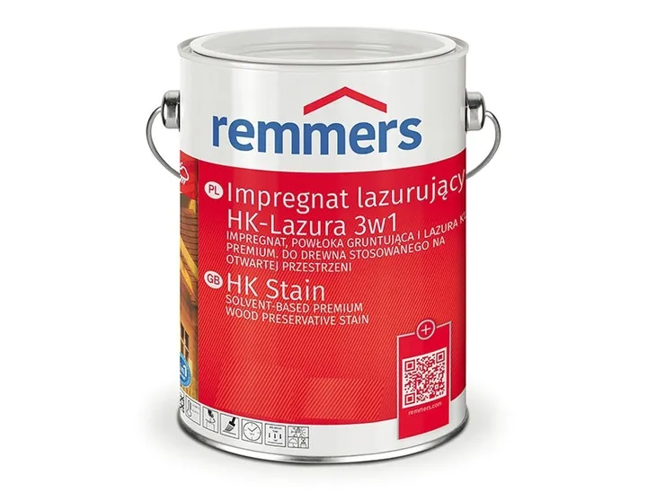 REMMERS IMPREGNAT DO DREWNA HK LAZURA ORZECH 5L