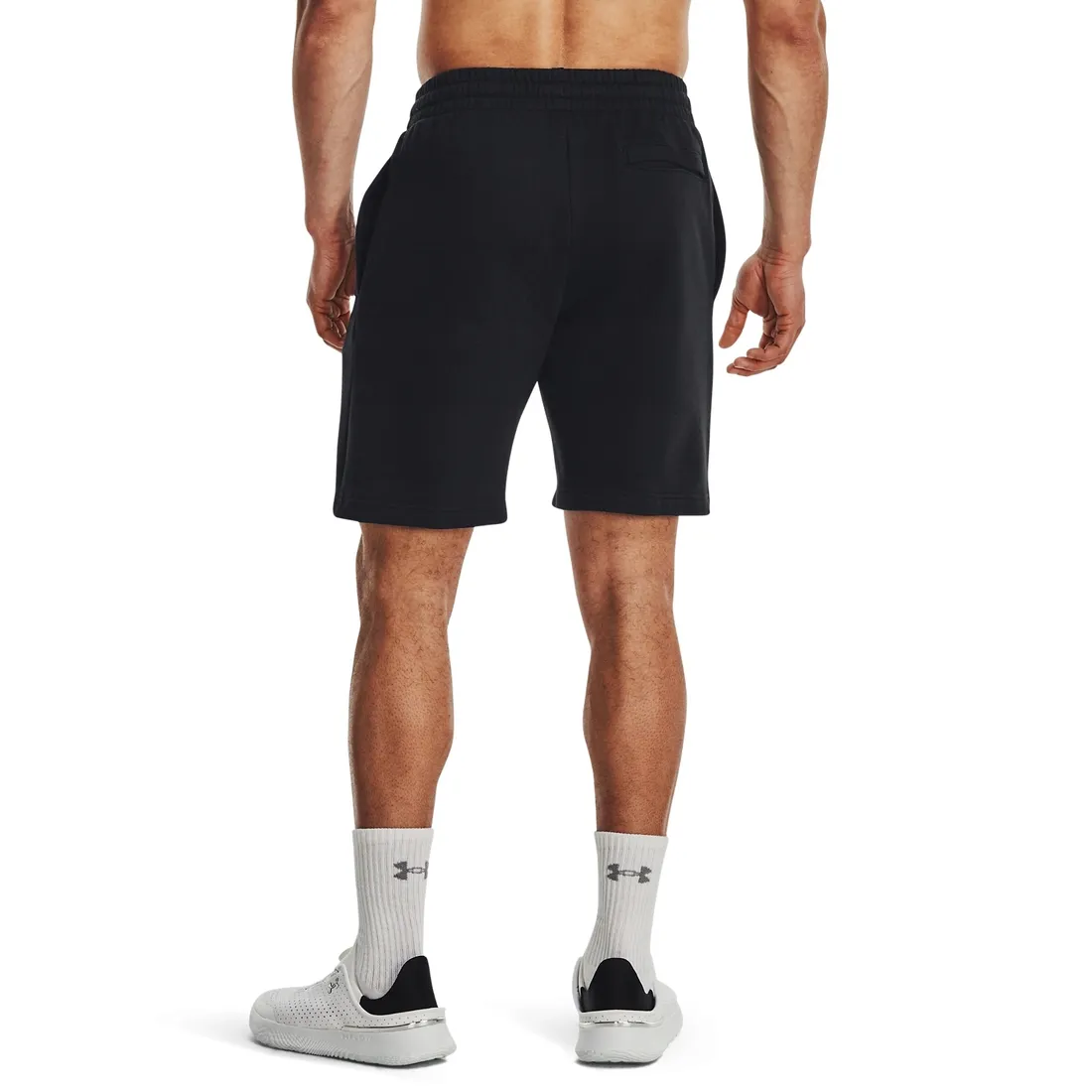 spodenki-treningowe-meskie-under-armour-rival-fleece-black-white-s-plec-mezczyzna