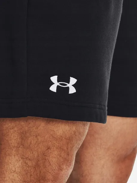 spodenki-treningowe-meskie-under-armour-rival-fleece-black-white-s-dlugosc-nogawki-od-kroku-25-cm