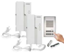 commax-zestaw-domofonowy-2-rodzinny-2-unifony-dp-2hpr-230v-rygiel-r4