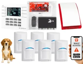 system-alarmowy-genevo-prima64lte-lcd-gsm-lte-6-czujek-bosch-pet-aplikacja