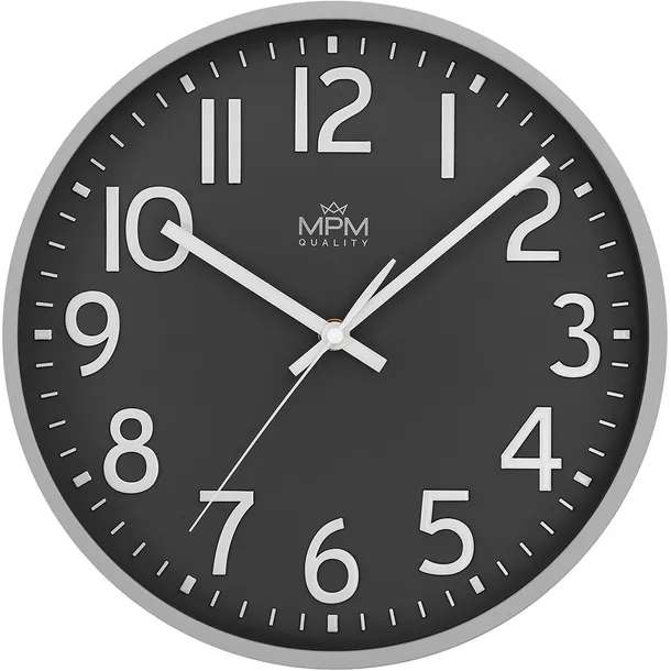 zegar-scienny-mpm-szary-30cm-typ-scienny