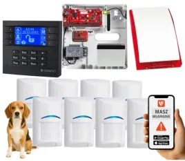 system-alarmowy-z-gsm-do-domu-genevo-prima64q-panel-lcd-8-czujek-aplikacja