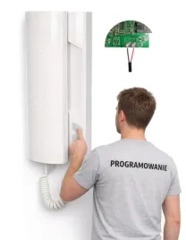 unifon-2-zylowy-proel-pc-512-cyfrowy-domofon-programowanie-zaprogramowany