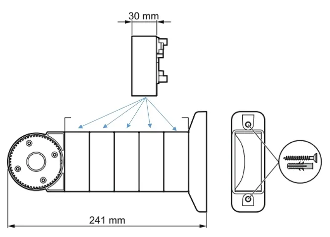 satel-bracket-e-uchwyt-dystansowy-opal-aod-210-kpl-zawiera-baterie-nie
