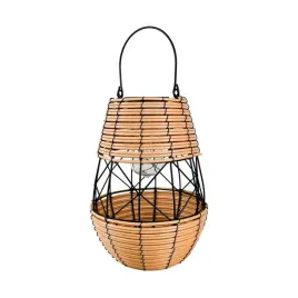 lampion-solarny-32-cm-czarno-bezowy