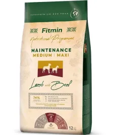 karma-dla-psa-fitmin-dog-medium-maxi-maintenance-lamb-and-beef-12-kg