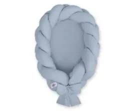 kokon-niemowlecy-pleciony-2-w-1-brudny-niebieski-my-sweet-baby