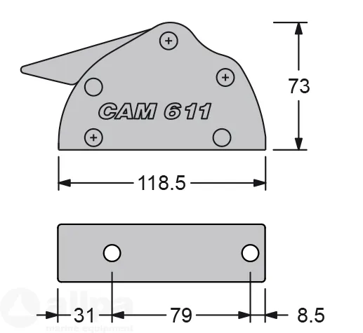 stoper-falowy-antal-cam-611-silver
