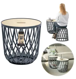 stolik-kawowy-prosperplast-okragly-34-x-34-x-29cm-antracyt