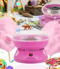 maszyna-do-waty-cukrowej-rozowa-450-w-srednica-misy-25-cm