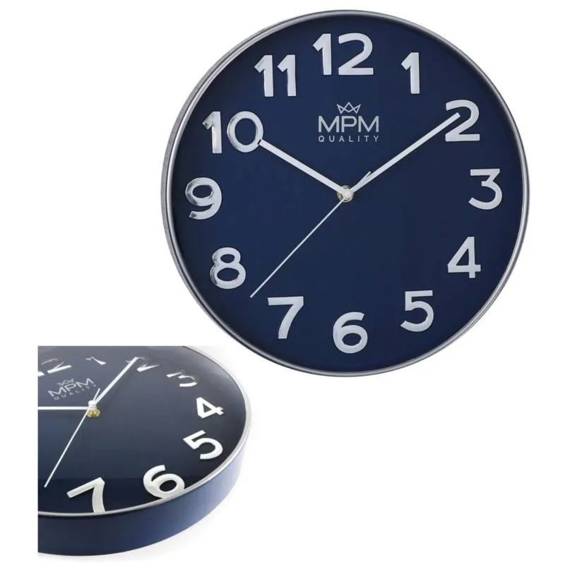 zegar-scienny-mpm-niebieski-30cm