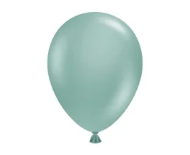 balony-zielone-szalwia-pastel-girlanda-lux-boho-willow-tuftex-5-13cm-50szt