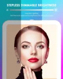 lusterko-stojace-bialy-auxmir-stan-nowy