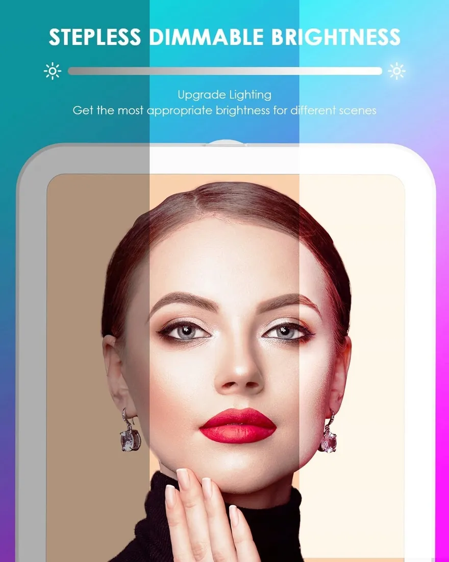 lusterko-stojace-bialy-auxmir-stan-nowy