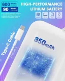 lusterko-stojace-bialy-auxmir-stan-nowy-marka-auxmir