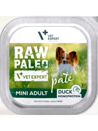 raw-paleo-duck-pate-mini-adult-150g-mokra-karma-pasztet-dla-psow-malych-ras