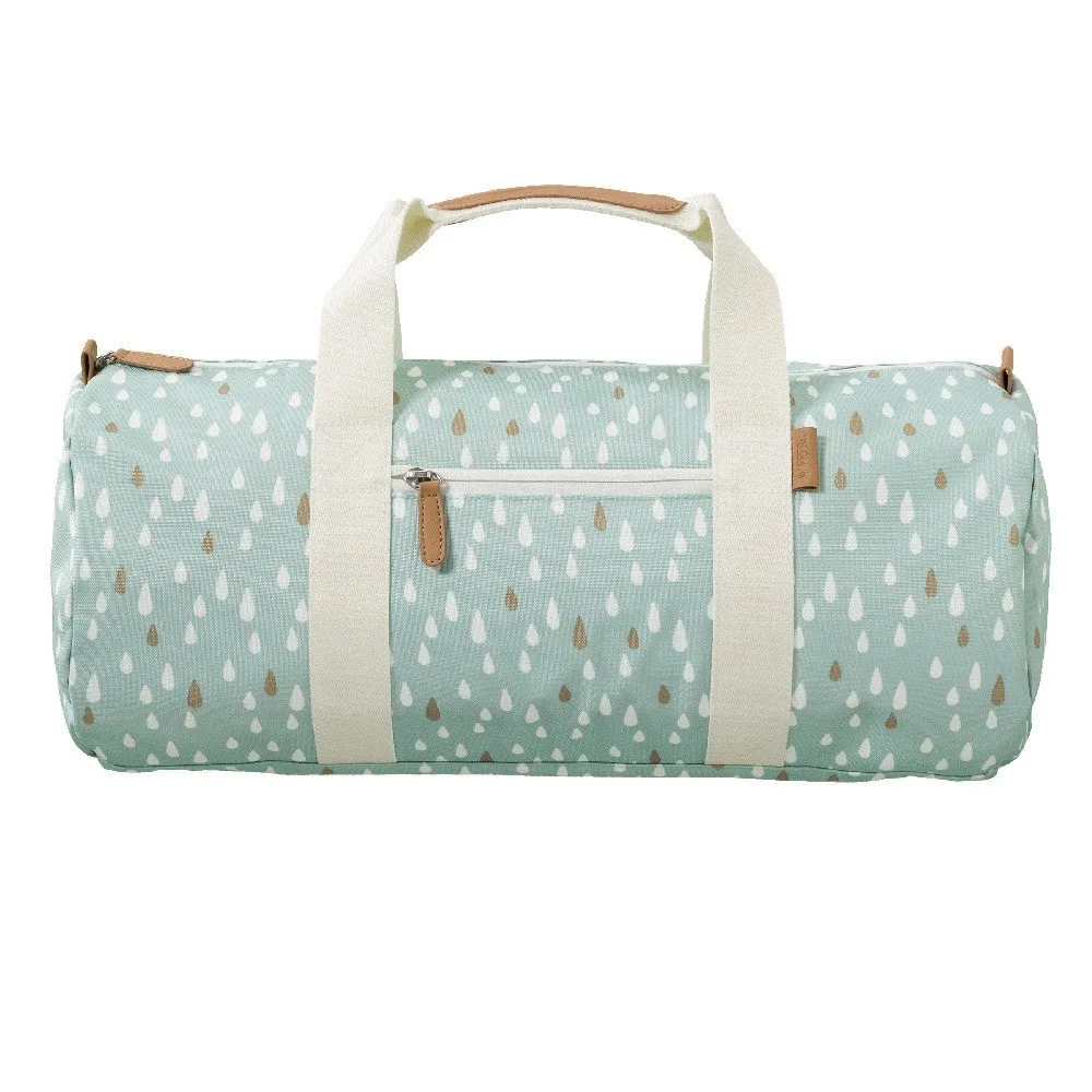 fresk-torba-weekend-bag-kropelki-blue