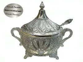 cukiernica-cukierniczka-posrebrzana-wzor-filigran-prezent-na-pozegnanie