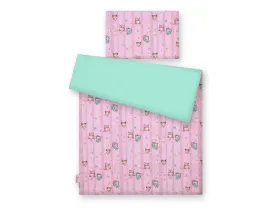komplet-poscieli-bobono-60-x-120-cm-rozowy
