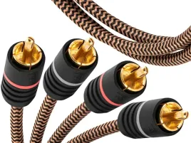 kabel-proson-arctis-2x-rca-cinch-2x-rca-cinch-025-m