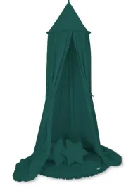 zestaw-baldachim-wiszacy-mata-poduszki-butelkowa-zielen