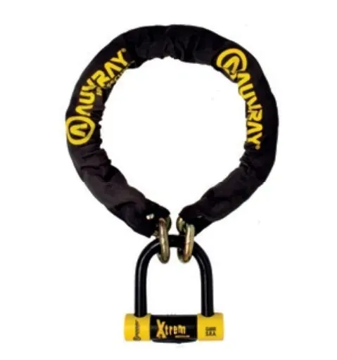 auvray-lancuch-140cm-klodka-xtrem-medium-stan-nowy