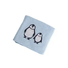 miniworld-kocyk-bawelniany-pingwin-80x100