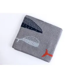 miniworld-kocyk-bawelniany-wieloryby-80x100